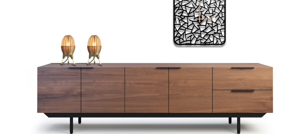 Egglight-brons op kast