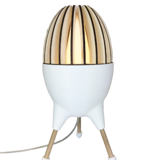 Egg Light wit met diffuser