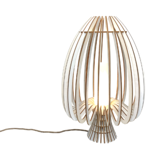 Staande lamp Mushroom Big_White